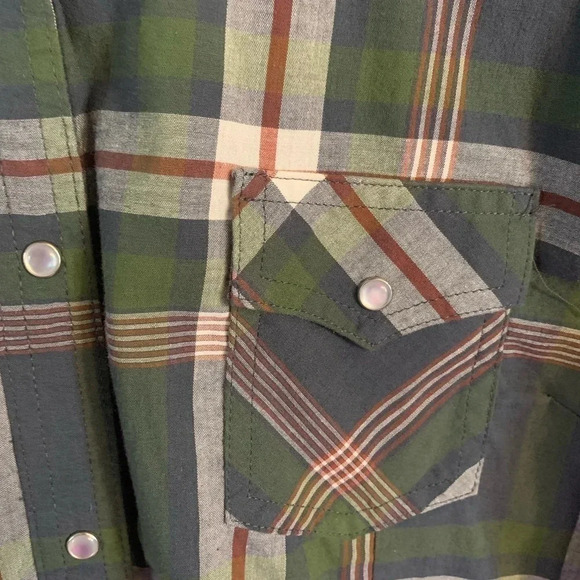 Women’s Wrangler retro pearl snap shirt size XL - Picture 3 of 10
